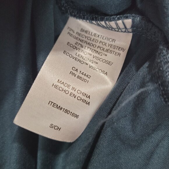 NEW Mondetta Collared Long Sleeve Ribbed Knit Eco Dress S // 25CT - Picture 5 of 9